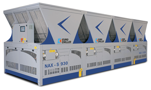 Большие водоохладители модульного типа Еврочиллер NAX